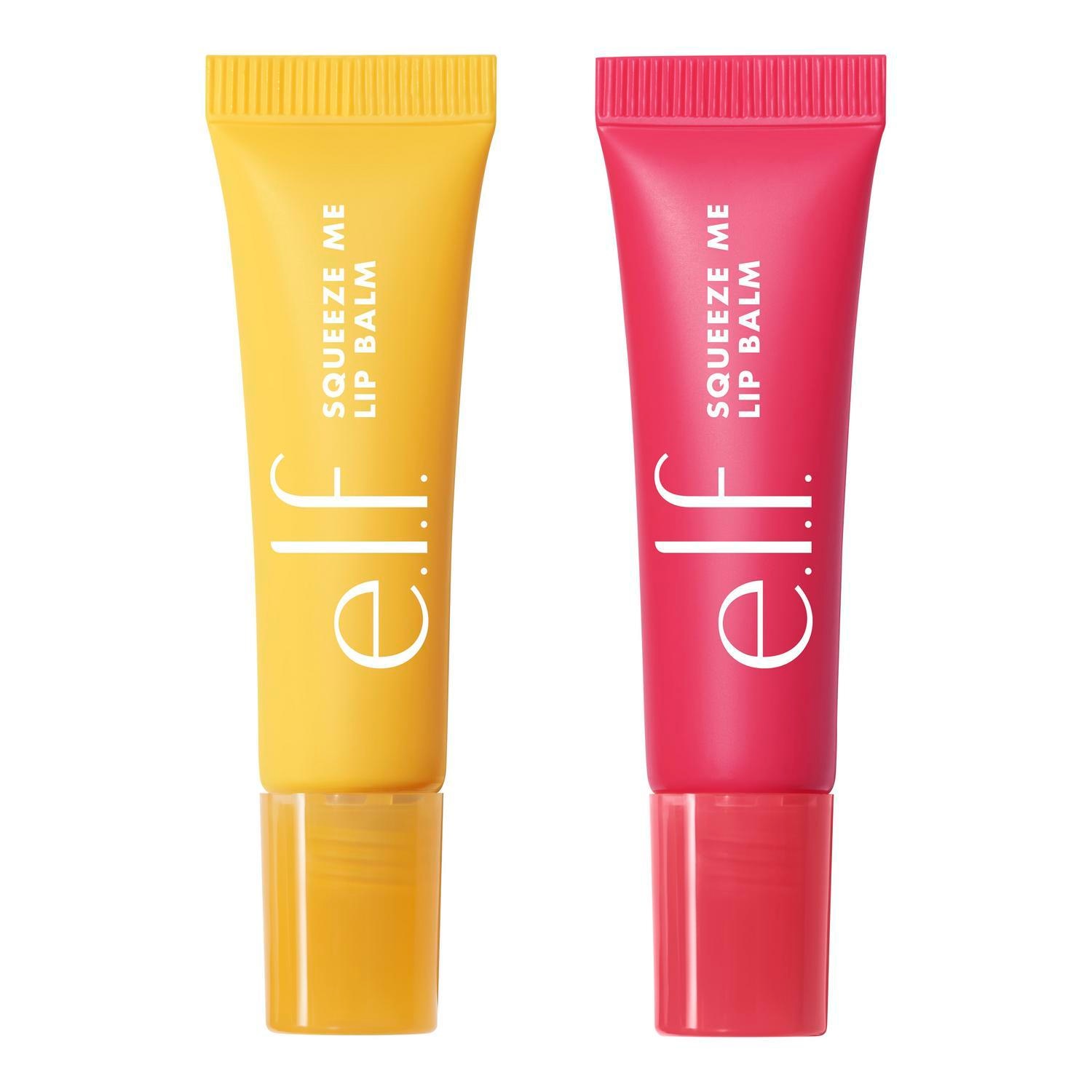 E.L.F. SQUEEZE ME MORE LIP BALM DUO (DÚO DE BÁLSAMOS LABIALES HIDRATANTES)